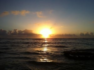 Sunrise in Kauai