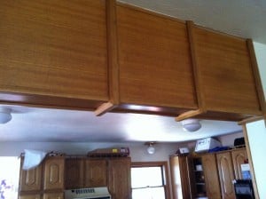 Someone spent a lot of time putting nice woodwork around support beam. But why?