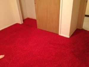 We see red carpet all the time in houses in our neighborhood. When was this popular?