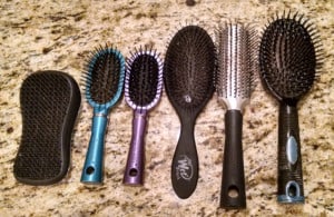 hairbrushes
