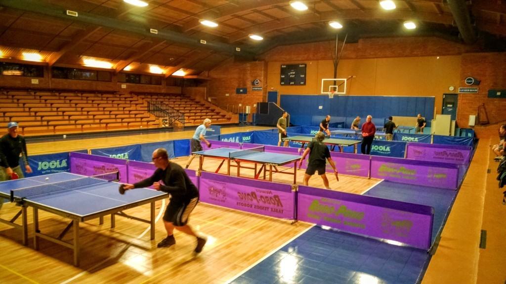 the table tennis club