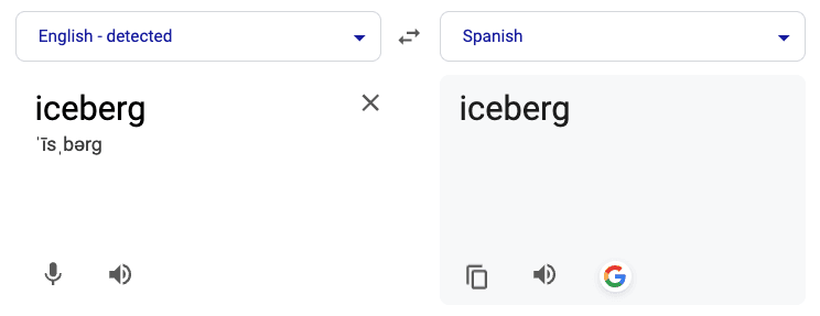 iceberg